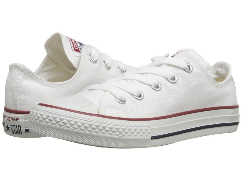 Converse All Star Ox Trainers Child White/Optical - 1 UK - Low Top Trainers Shoes - Image 1