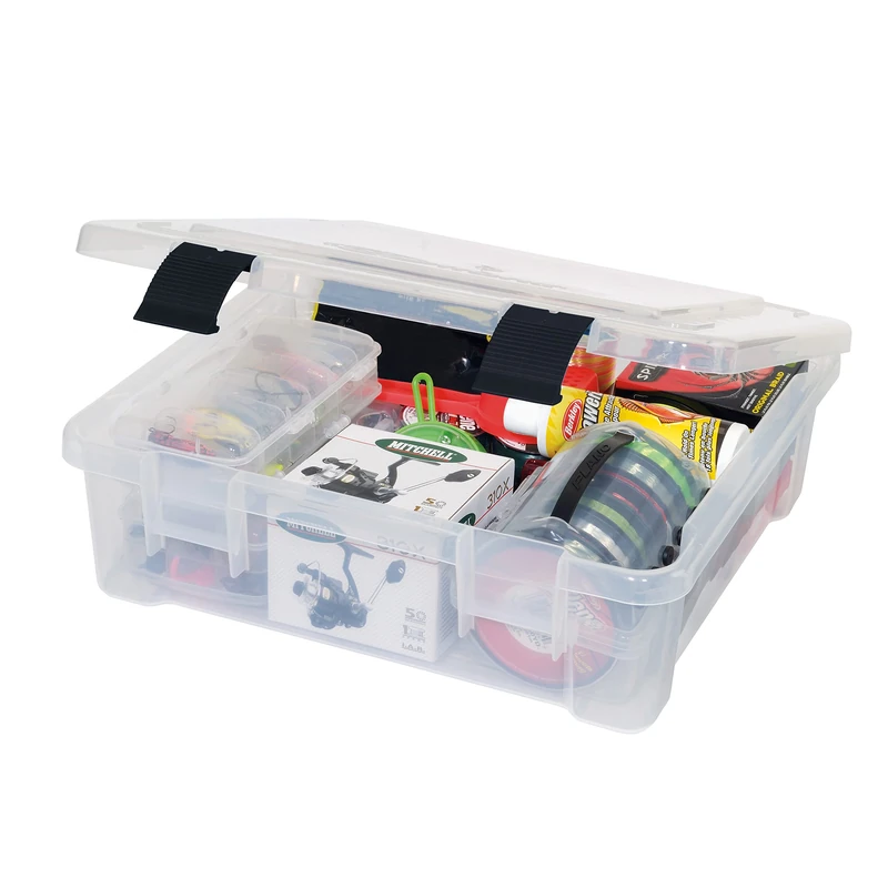 PLANO ProLatch- Storage Box XXL,Fishing tackle box, Plastic Box, Plastic Storage Organizer Box w Removable Dividers,