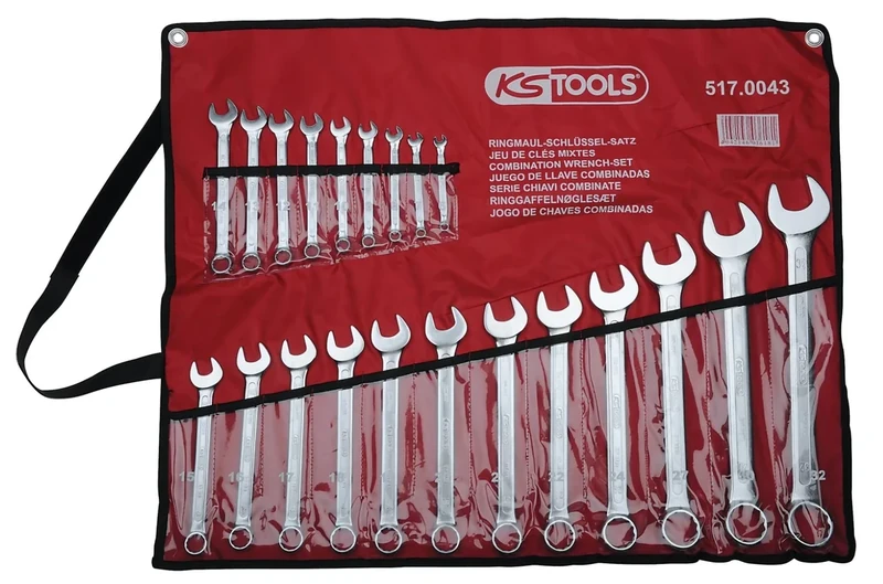 KS Tools 517.0043 6-32mm Classic Combi Spanner Set Offset (21 Pieces)