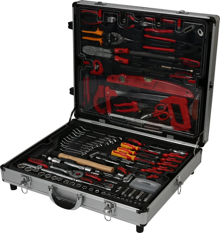 KS Tools 911.0735 1/4 Plus 1/2-inch Superlock Uni Tool Set (135Pieces)