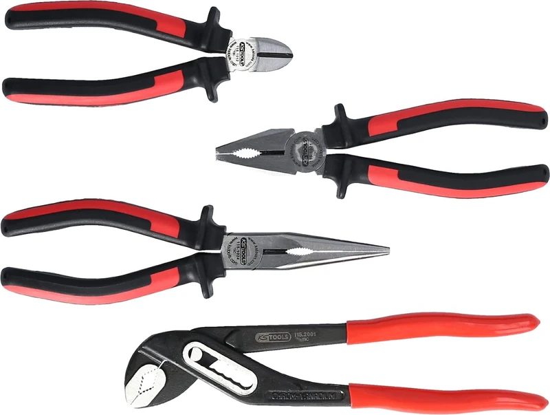 KS Tools 115.1004 160-240mmErgo Plier Set (4 Pieces)