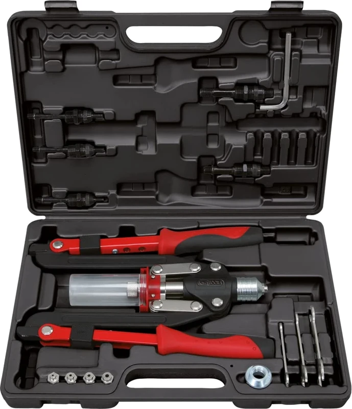 KS Tools Large Uni Riveting Tool Set (11 Pieces)