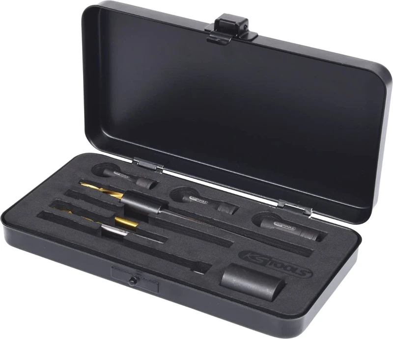 KS Tools M10 Glow Plug Drilling Kit (8 Pieces)