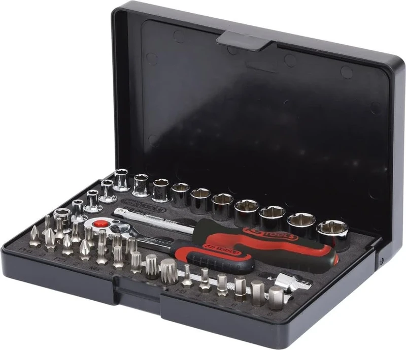 KS Tools 918.0640 1/4-inch Chrome+ Socket Set (40 Pieces)