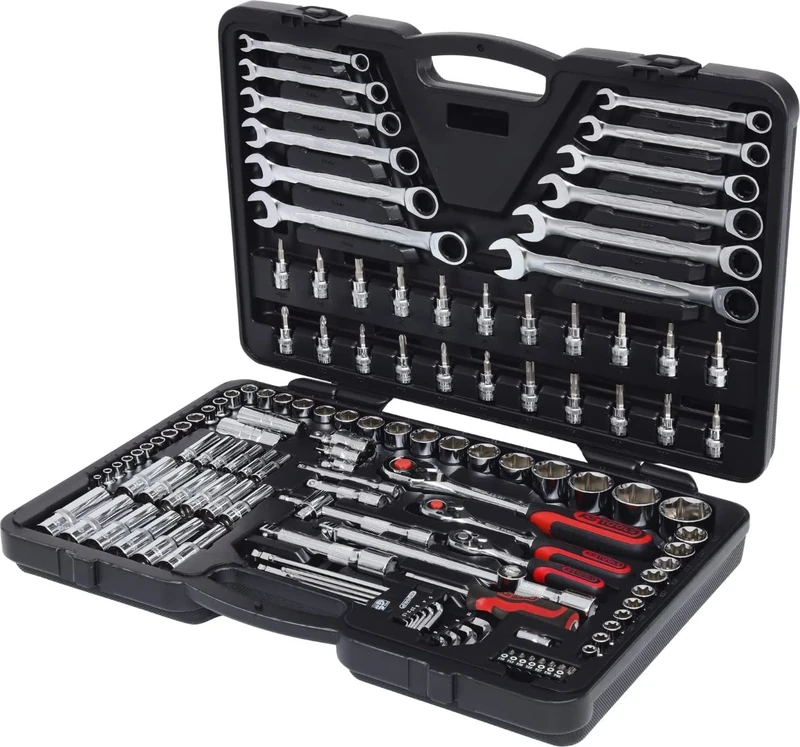KS Tools 918.0724 Chrome+ Socket Set (124 Pieces)
