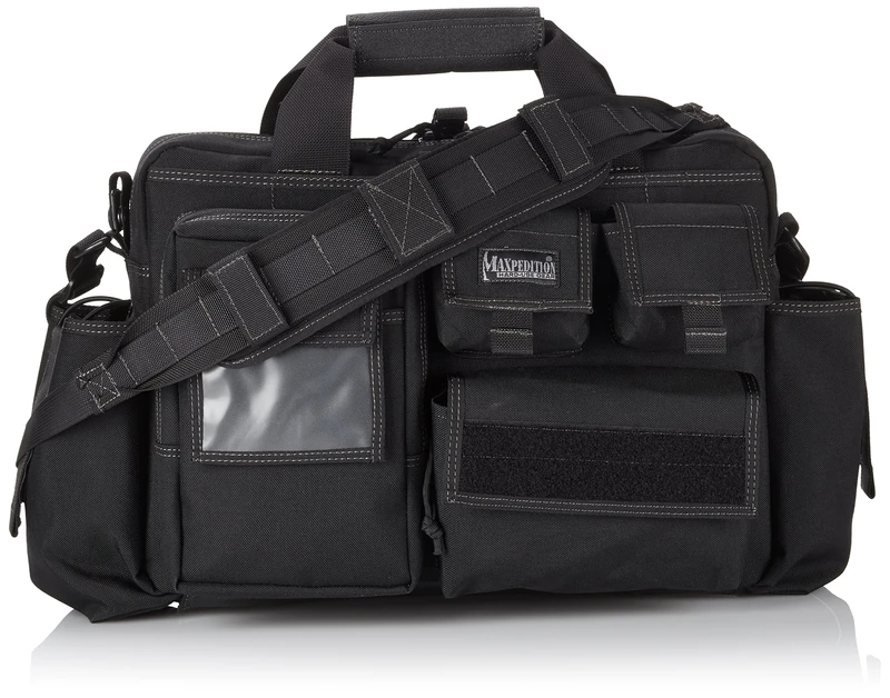 Maxpedition Shoulder Bag Tactical Attache 52 liters Black MAXP-605-B