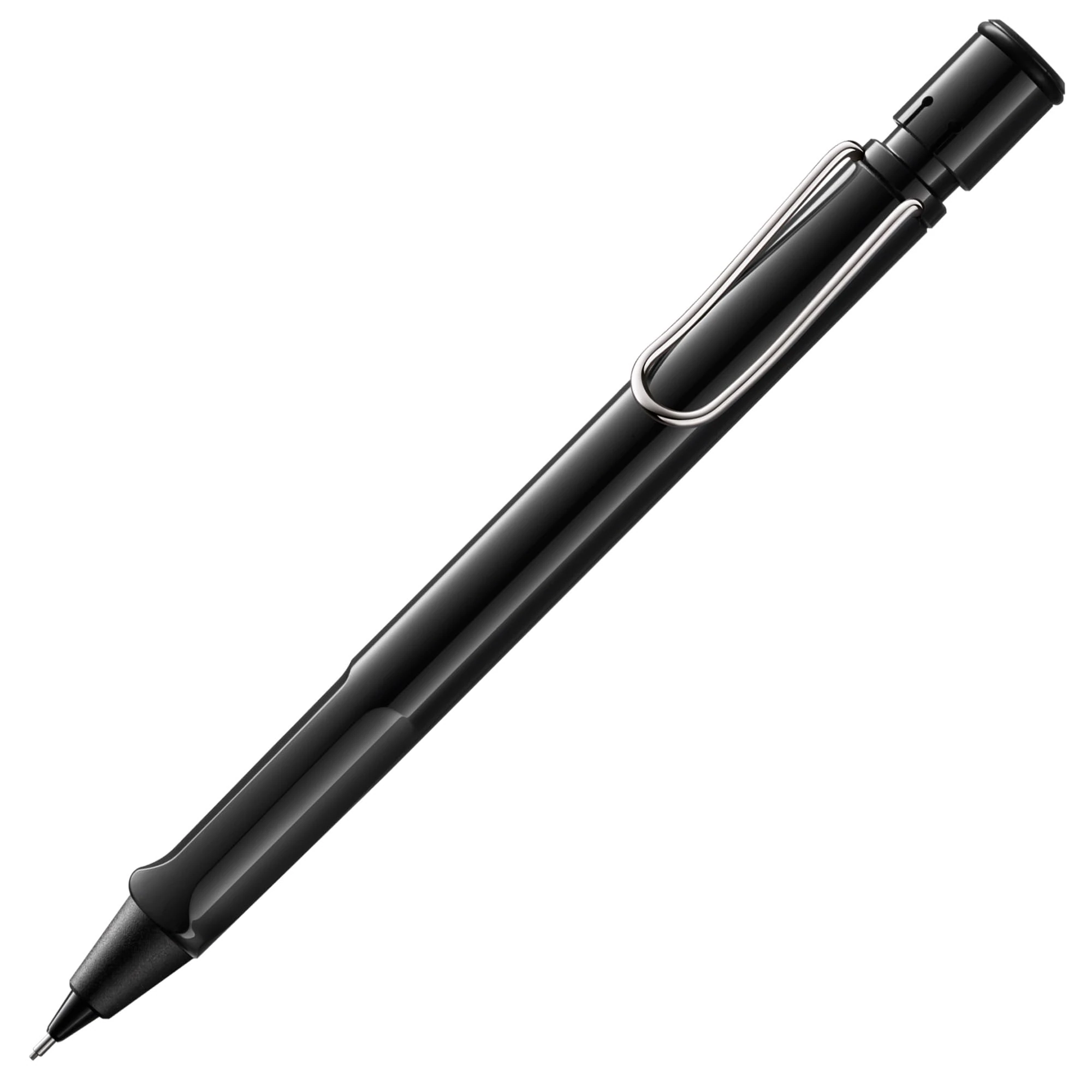 LAMY safari black - Mechanical Pencil with ergonomic grip & body made of robust ASA plastic - ideal for drawing & writing - including LAMY M 41 fine line refill 0.5 mm & eraser tip