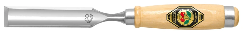 Kirschen 1481030 Firmer Gouge Inside Bevel with Hornbeam Handle, Beige/Silver, 30 mm