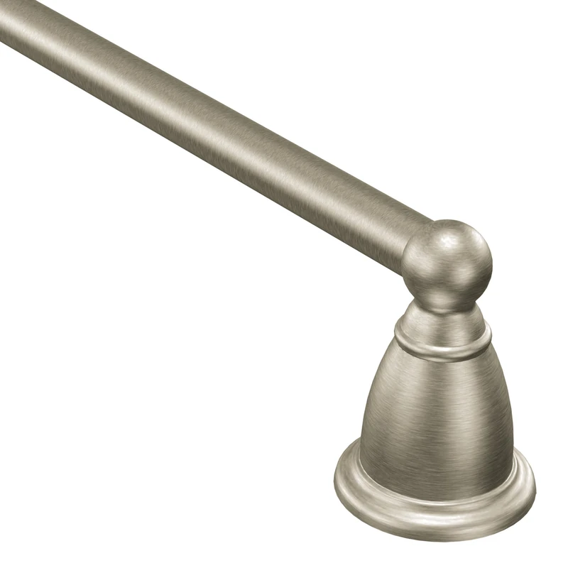 Moen YB2224BN Brantford 24-Inch Bathroom Towel Bar, Brushed Nickel
