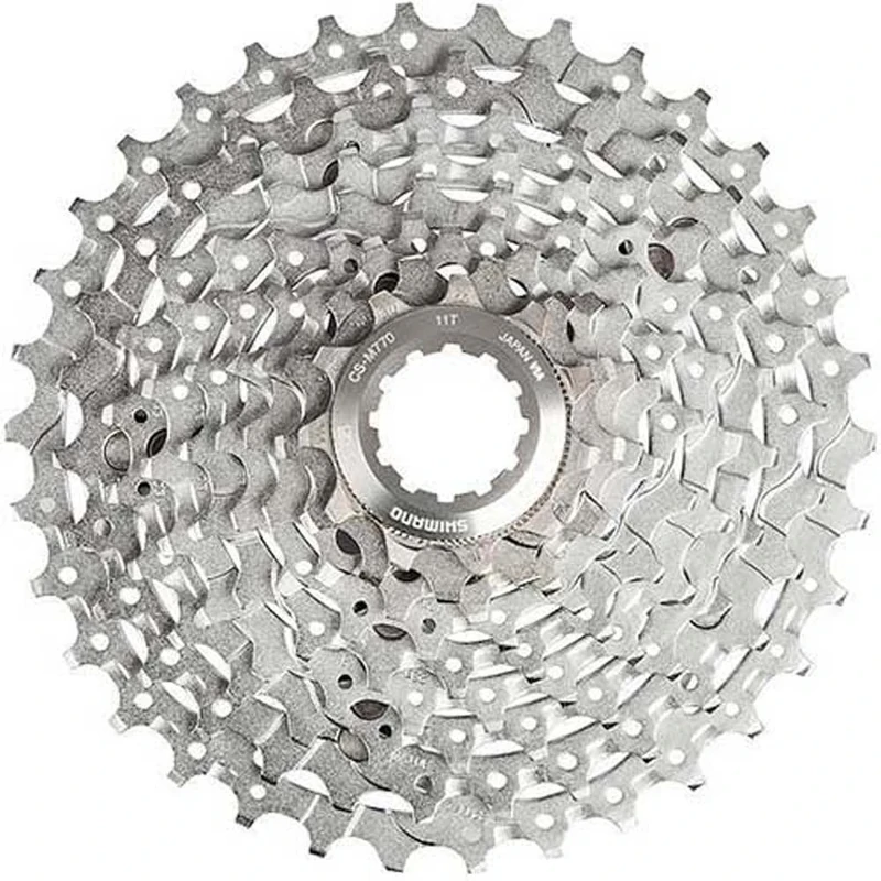 SHIMANO Cassette Xt M770 11/34T 9SPD - Silver