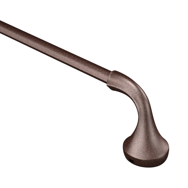 Moen YB2824ORB Eva 24-Inch Bathroom Towel Bar, Oil Rubbed Bronze