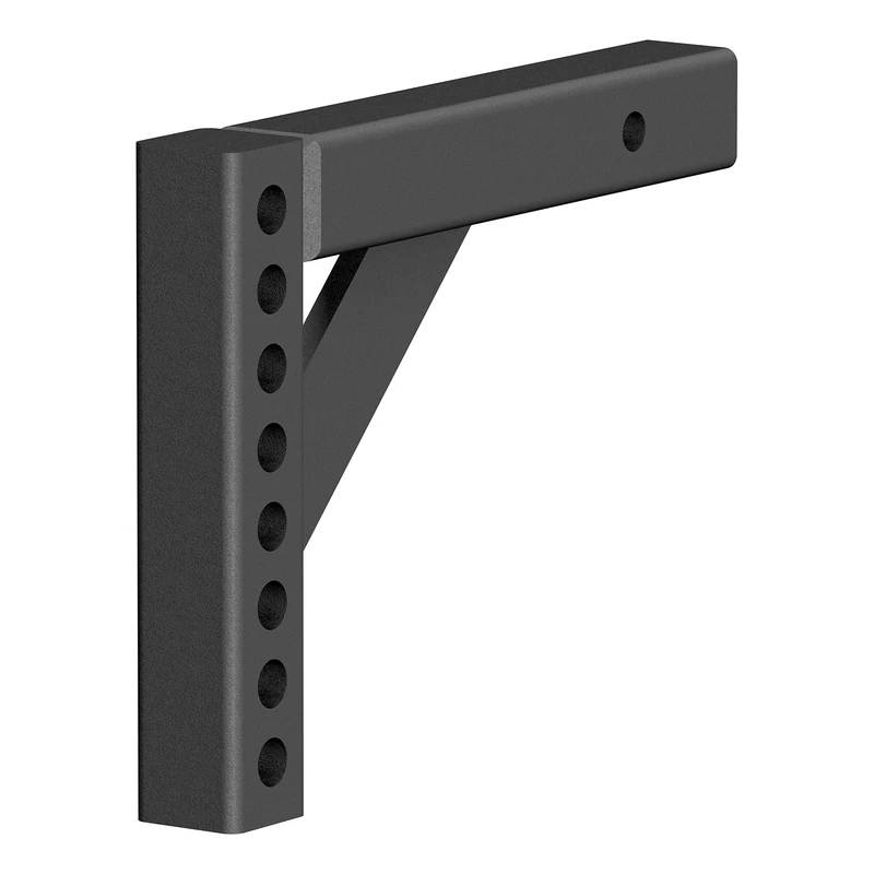 CURT 17120 Replacement Weight Distribution Hitch Shank, 2-Inch Receiver, 5-5/8-Inch Drop, 8-7/8-Inch Rise, Black