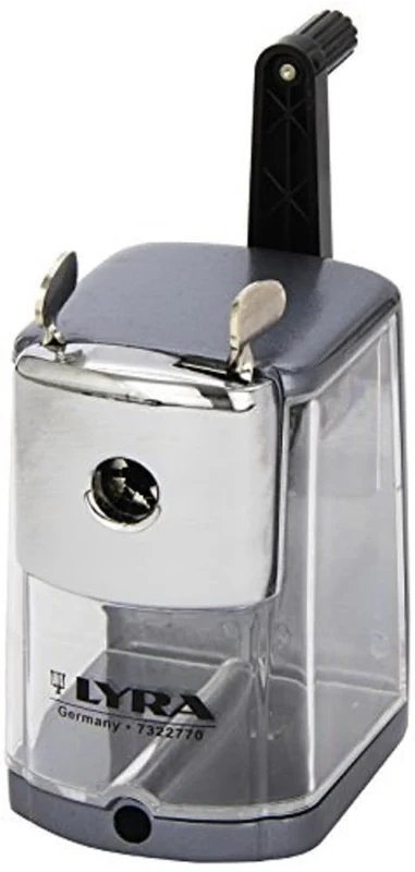 LYRA Metal Desk Sharpener Machine With Tank, For Schools, Students and Offices