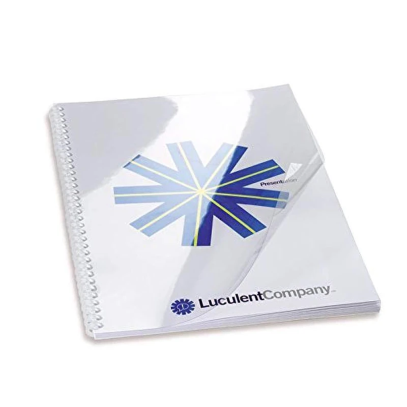 GBC CF121880 HiClear A3 Binding Covers - 180 Micron, 100 Pack