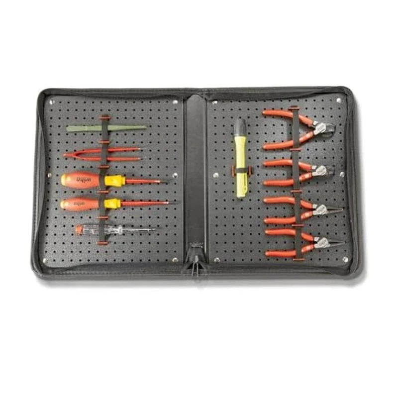 Parat 5650020061 "Basic" Tool Folder with Zipper, Black