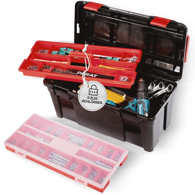 Profi-Line 5.813.000.391 Tool Box with Removable Tray