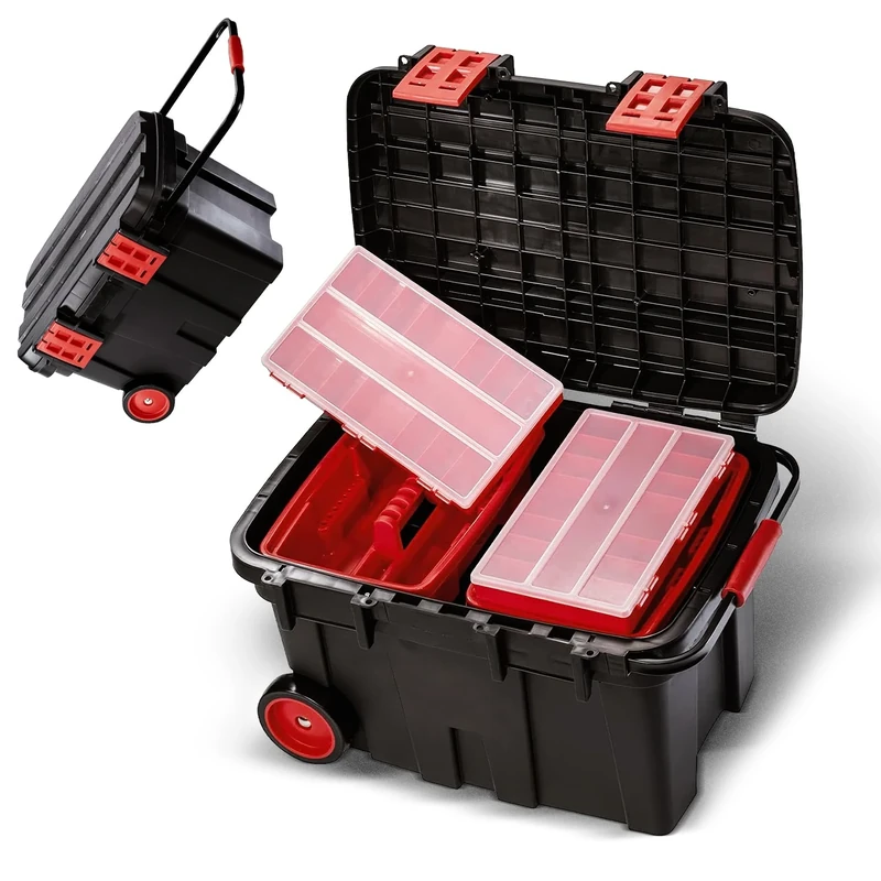 Parat 5814500391 "Profi-Line" Rollable Tool Container, Black