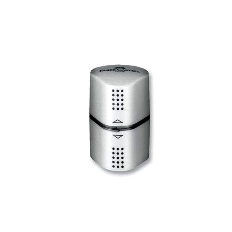 Temperówka Grip 2001 Trio srebrna Display 10 sztuk, Sharpeners for School