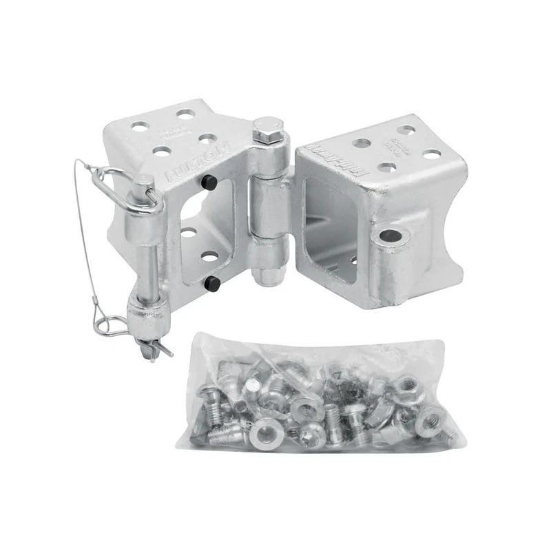 Fulton HDPB340101 Fold-Away Bolt-On Hinge Kit for 3" x 4" Trailer Beam - 7,500 lb. Weight Capacity