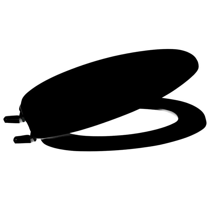 Centoco 600-407 DS600-407 Toilet Seat, 407-Black, Elongated