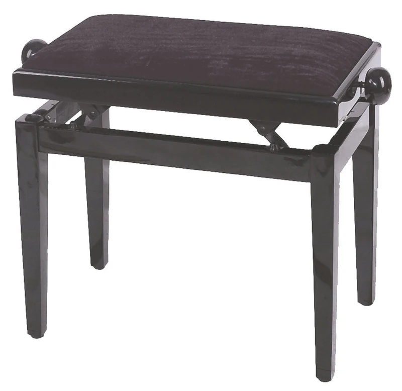 PURE GEWA FX F900560 Piano Bench - High Gloss Black