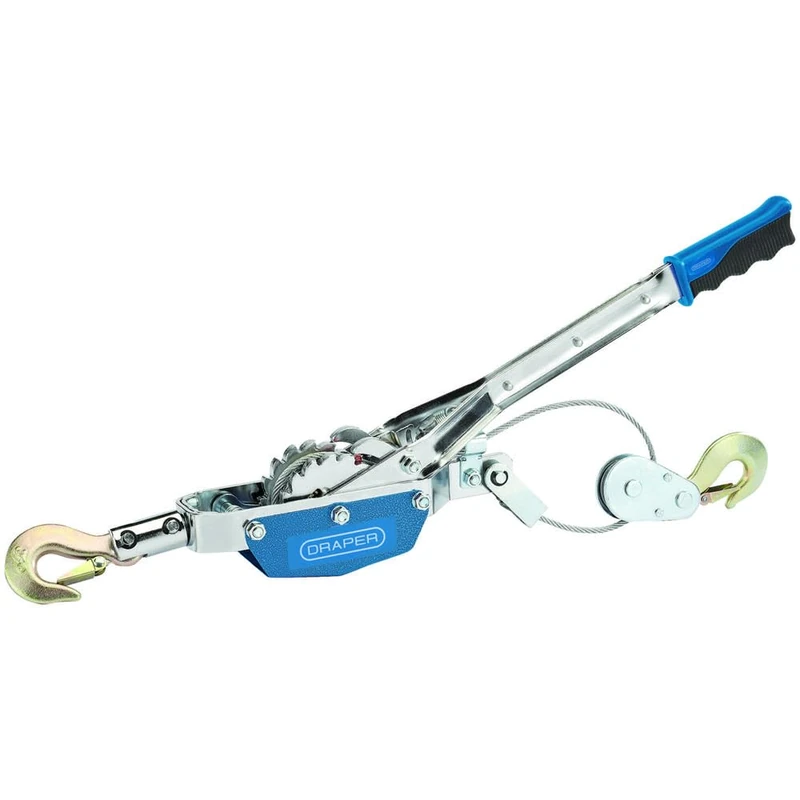 Draper 51934 Ratchet Power Puller, 1 Ton Capacity , Blue