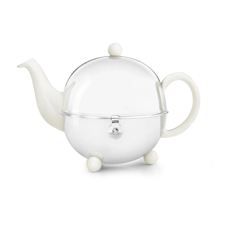 Bredemeijer 1301W Teapot Cosy 0,9L, spring white, Stainless Steel, 0.9 L