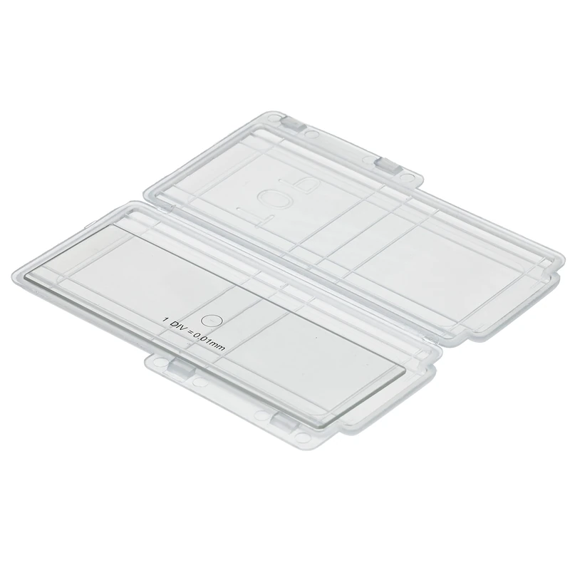 Bresser 5916710 microscope accessories slides micrometer scale 1/100 mm