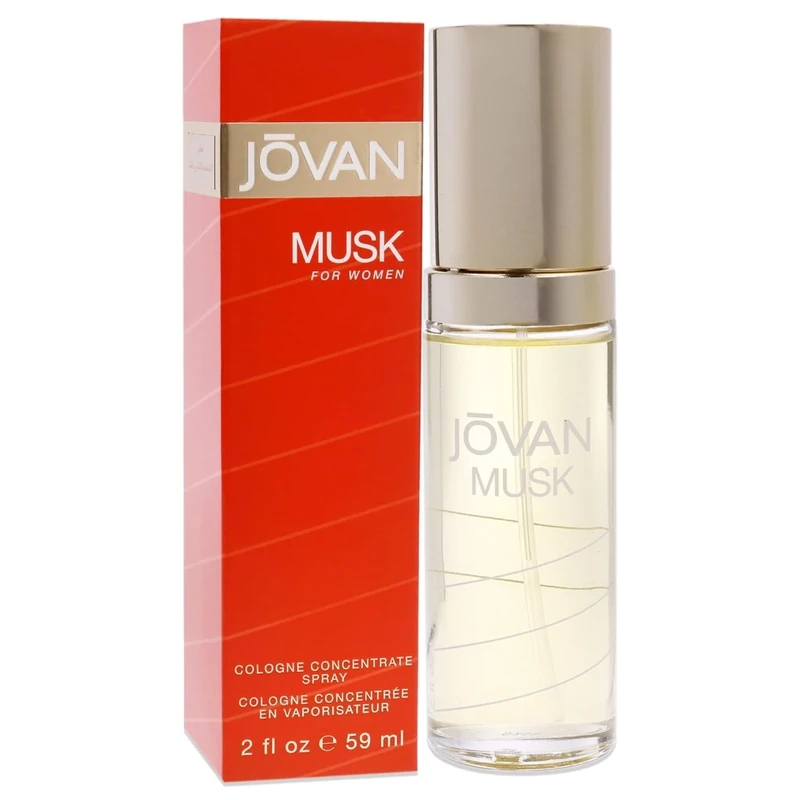 Jovan Musk Cologne Spray for Women, 59 ml