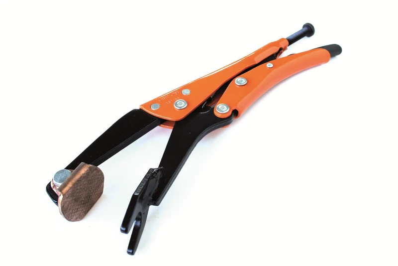 Grip-On 137-09 9-Inch Plugweld Locking Pliers, Nickel-Plated