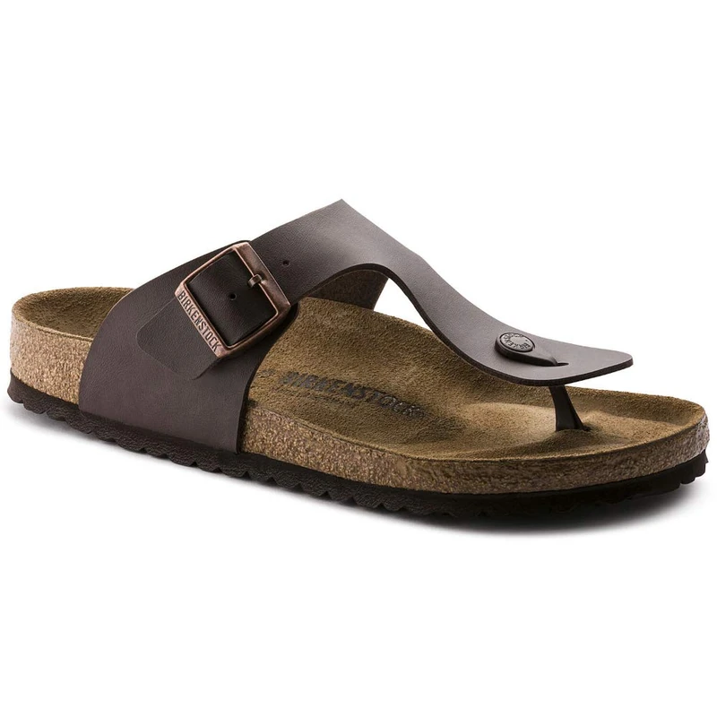 Birkenstock Gizeh Men's Thong Style With Oiled Leather Sandals (Brown, UK 2.5)