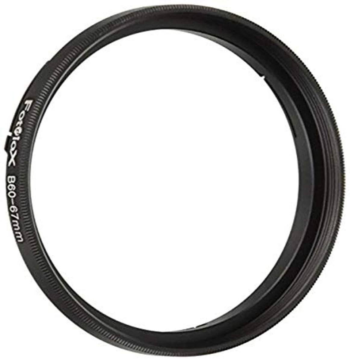 Fotodiox Hasselblad Bayonet 60 B60-67mm Step Ring, Anodized Black Metal Filter Adapter Ring