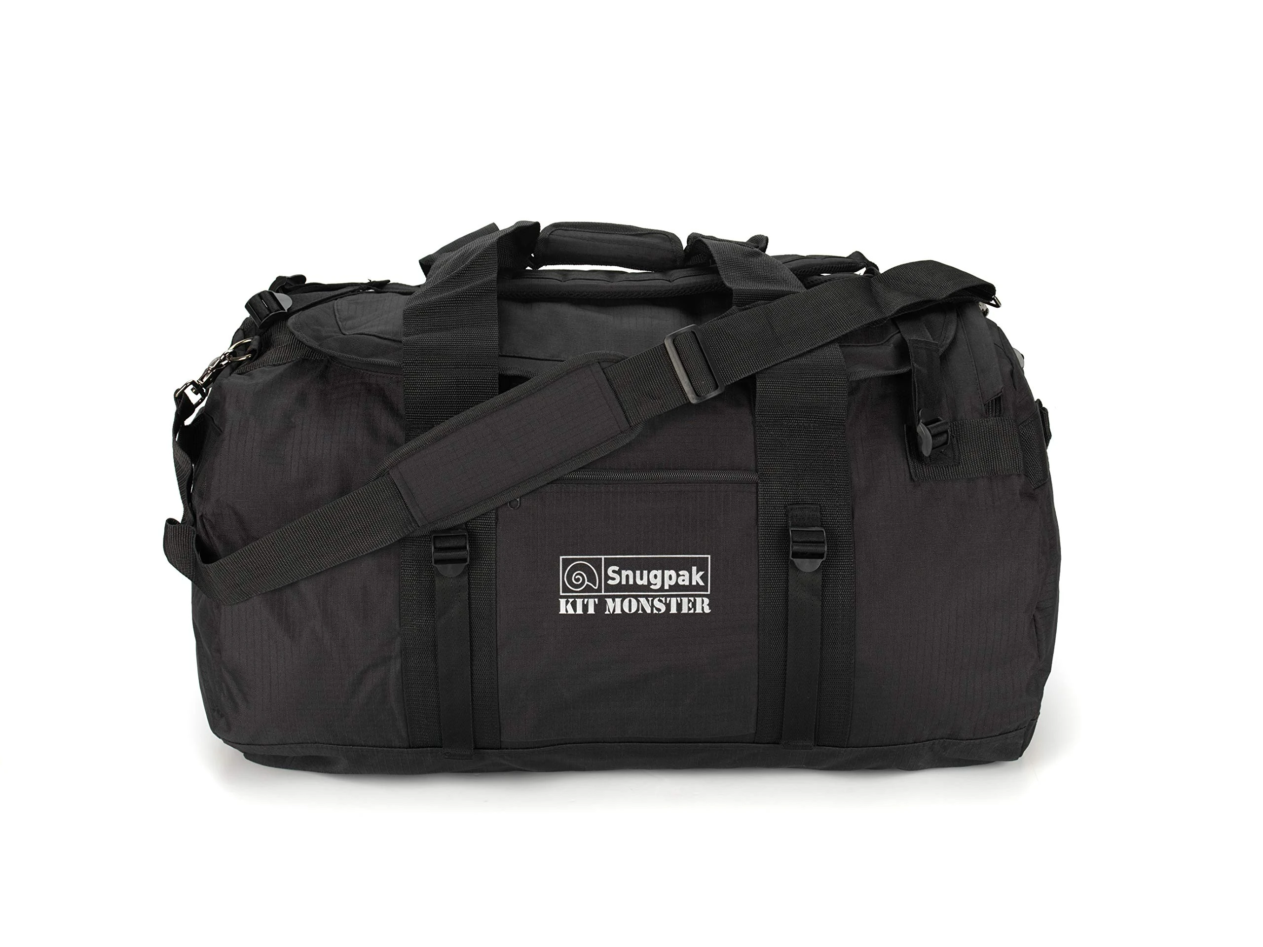 Snugpak | Original Kitmonster 120L | Holdall | 600D Polyester |Heavy Duty (Black)