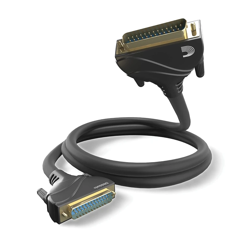 D'Addario Modular Snake System Core, 8 Fully Shielded Audio Channels with DB25 Connectors, 10 feet