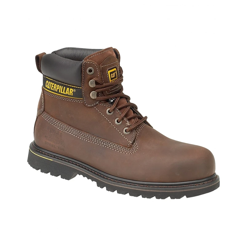 Cat Footwear Men's Holton Chelsea Boots, Dark Brown, 7 UK - Image 1