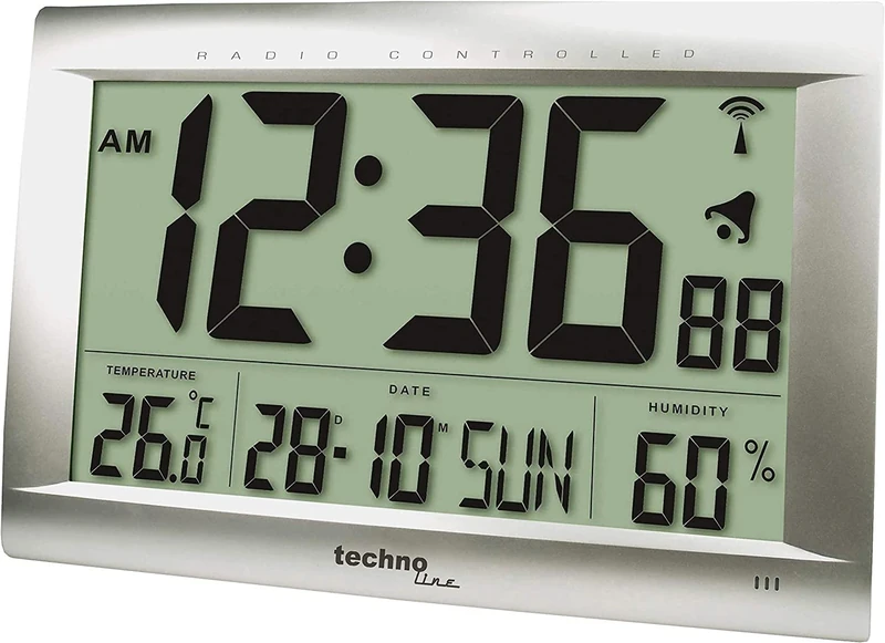Technoline WS 8009 clock with manual setting