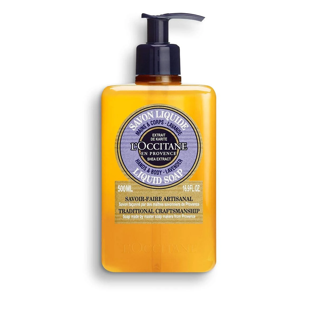 L'OCCITANE - Lavender Shea Butter Liquid Soap - 500ml