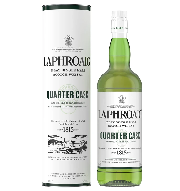 Laphroaig Quarter Cask Single Malt Scotch Whisky, 70 cl