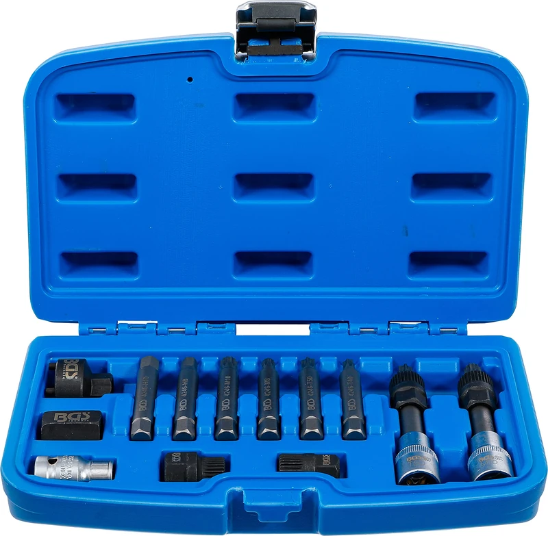 BGS 4246 | Alternator Bit/ Bit Socket Set | 12.5 mm (1/2") | 13 pcs.