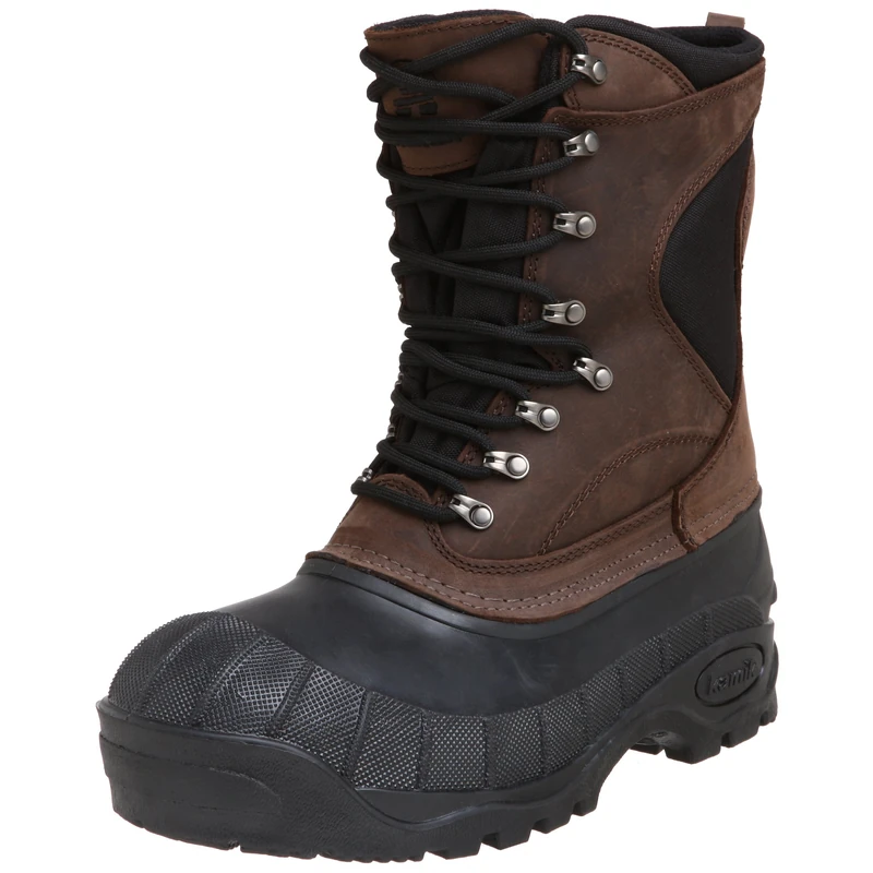 Kamik Men's Cody Snow Boots, Brown Dark Brown Brun Fonce, 7 UK
