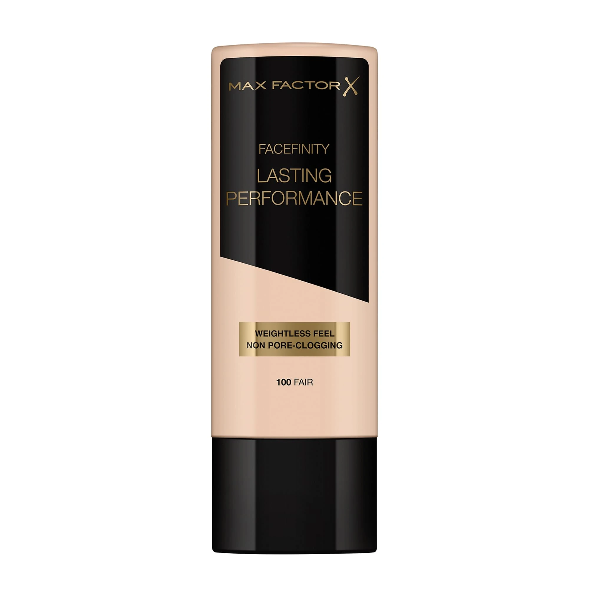Max Factor Lasting Performance Liquid Foundation, 100 Fair, Full Coverage, Flawless and Radiant Finish, Lightweight Formula, Smudge Resistant, Non Pore-Clogging, Fragrance Free, 35ml