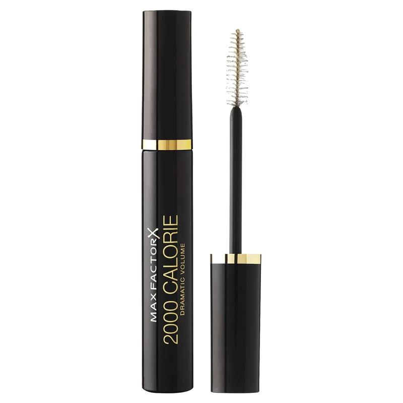 Max Factor 2000 Calorie Volumising Mascara, Black/Brown, Smudge Proof Formula for Sensitive Eyes, 9 ml