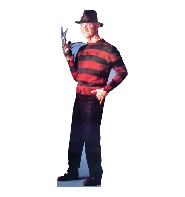 Cardboard People Advanced Graphics Freddy Krueger (A Nightmare On Elm Street) Life-Size Standup Poster - Image 1