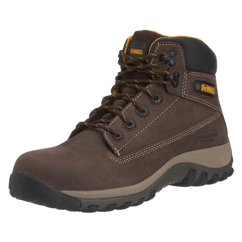 DeWALT Hammer Safety Boots Brown 6 UK Wide