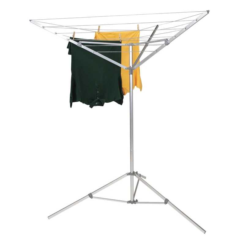 Household Essentials 3-Arm Portable Umbrella-Style Clothes Dryer