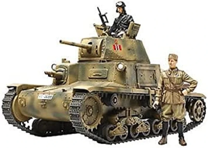 TAMIYA 300035296 – 1:35 WWII Italian medium tank Carro Armato M13/40 (2)