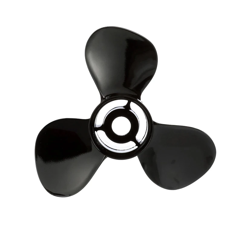 Quicksilver Black Diamond 3-Blade Aluminum Propeller, 15.5 dia x 18 pitch, Right Hand