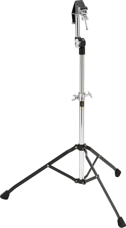 LP Latin Percussion Bongoständer Aspire Strap-Lock, doppelstrebig, verchromt, L-förmige Auflage, Camlock-Spannsystem, LPA245