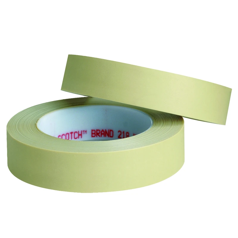 3M 218 Fine Line Tape, 50 mm x 55 m, Olive, Pack of 24