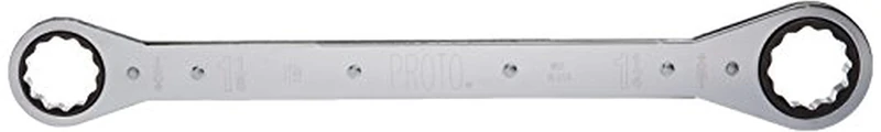 Proto Stanley J1199 12 Point Ratcheting Box Wrench 1-1/8 X 1-1/4